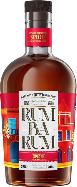 Изображение Ром 37,5% Румбарум спайсд Омсквинпром с/б, 0,7 л