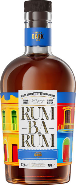 Изображение Ром 37,5% Румбарум Дарк Аньехо Омсквинпром с/б, 0,7 л