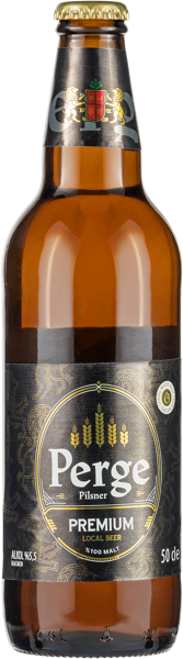 Изображение Пиво светлое Пилснер 5,5% Перге пилснер премиум Сурал Групп с/б, 0,5 л