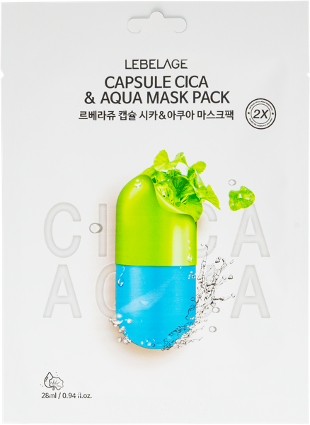 Изображение Маска для лица питательная Лебелаж центелла Корея Си энд Би м/у, 1 шт