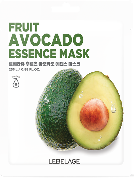Изображение Маска для лица питательная Лебелаж экстракт авокадо Корея Си энд Би м/у, 1 шт