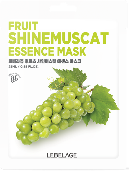 Изображение Маска для лица увлажняющая Лебелаж экстракт винограда Корея Си энд Би м/у, 1 шт