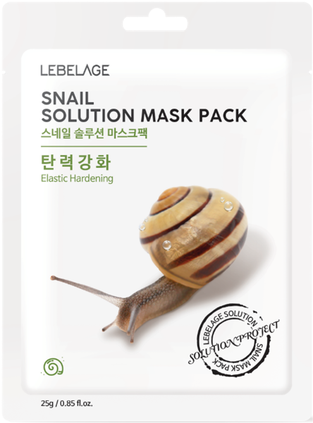 Изображение Маска для лица омолаживающая Лебелаж муцин улитки Корея Си энд Би м/у, 1 шт