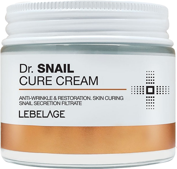 Изображение Крем для лица омолаживающий Лебелаж муцин улитки Корея Си энд Би к/у, 70 мл