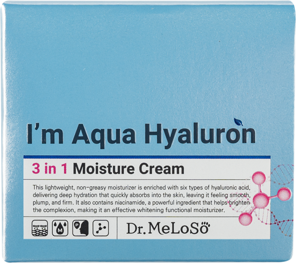 Изображение Крем для лица увлажняющий Мелосо гиалуроновая кислота Скинэпл к/у, 120 мл