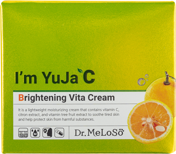 Изображение Крем для лица успокаивающий Мелосо витамин С Скинэпл к/у, 120 мл