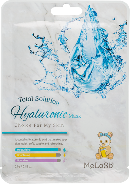 Изображение Маска для лица увлажняющая Мелосо гиалурон Скинэпл м/у, 1 шт