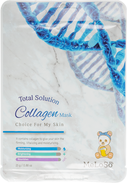 Изображение Маска для лица разглажив Мелосо коллаген Скинэпл м/у, 1 шт