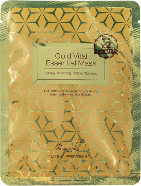 Изображение Маска для лица увлажняющая Скин эпл экстракт золота Скинэпл м/у, 1 шт