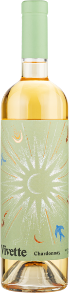Изображение Вино белое п/сух стиль №2 Шардоне Сомонтано Виветта 2024 Лео и Нин с/б, 0,75 л