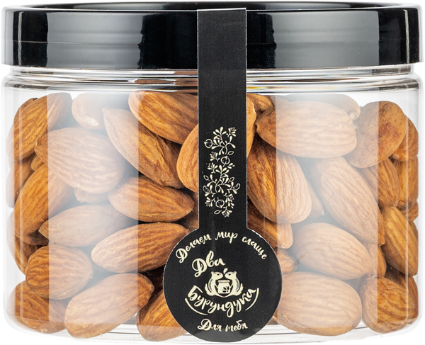 Изображение Миндаль сушеный Два бурундука Фольц Е.С. п/б, 180 г