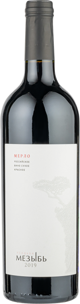 Изображение Вино красное сухое стиль №2 Мерло ЗГУ Усадьба Мезыбь Мезыбь с/б, 0,75 л