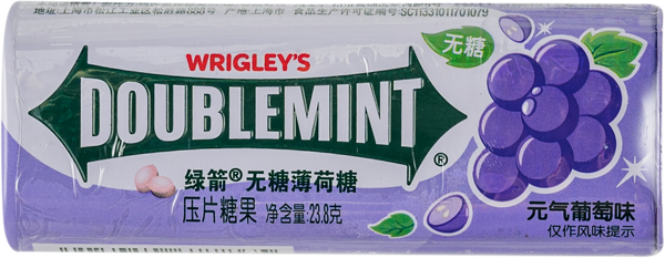 Изображение Драже Ригли даблминт виноград Марс ж/б, 24 г