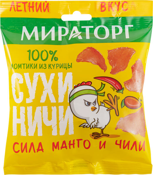 Изображение Сухиничи из куриного филе Мираторг манго чили Мираторг м/у, 40 г