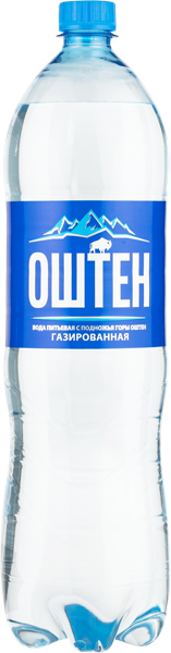 Изображение Вода газ рН 8,5 Оштен питьевая Майкопская п/б, 1,5 л