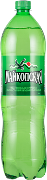 Изображение Мин вода газ Майкопская лечебно-столовая Майкопская п/б, 1,5 л