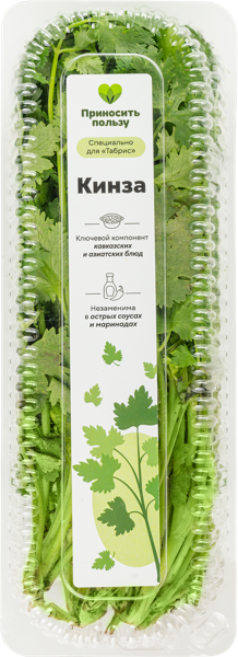 Изображение Зелень Табрис кинза Вита лоток, 100 г