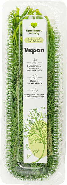 Изображение Зелень Табрис укроп Вита лоток, 100 г