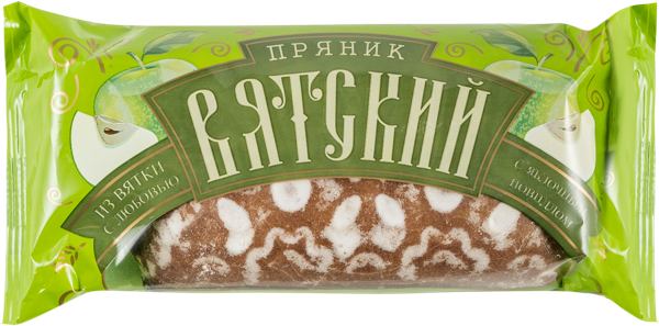 Изображение Пряник Вятский пряник с яблочным повидлом Дымка КФ м/у, 120 г