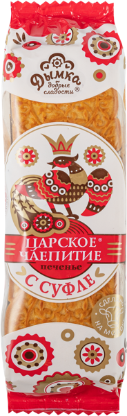 Изображение Печенье в глазури Дымка царское чаепитие с суфле Дымка КФ м/у, 360 г