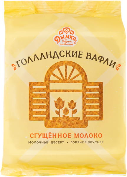 Изображение Вафли Голландские сгущенное молоко Дымка КФ м/у, 150 г