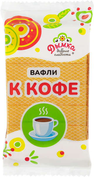 Изображение Вафли Дымка к кофе топленое молоко Дымка КФ м/у, 200 г