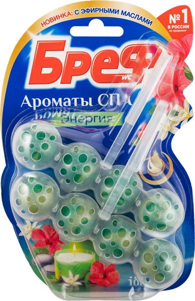 Изображение Средство для унитаза Бреф ароматы спа энергия Хенкель к/у, 100 г