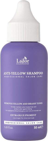Изображение Шампунь для светлых волос Ладор от желтизны Космокос ЛТД п/у, 50 мл