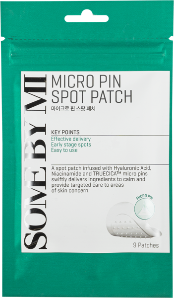 Изображение Патчи для лица от прыщей Сам бай ми гиалурон микроиглы Переннебелл м/у, 9 шт