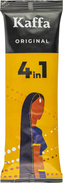 Изображение Кофе растворимый Каффа ориджинал 4 в 1 Квадра Импекс м/у, 20 г