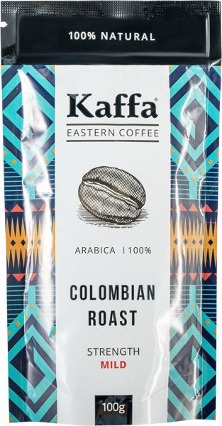 Изображение Кофе молотый Каффа колумбийский 100% арабика Квадра Импекс м/у, 100 г
