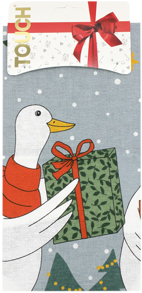 Изображение Полотенце 45*60см для кухни Тач Почудим рогожка Аврора карт/уп, 1 шт