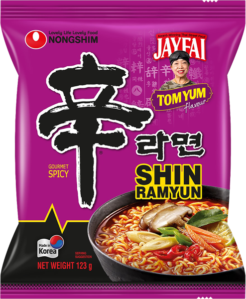 Изображение Лапша быстрого приготовления Нонгшим шин рамен том ям Нонгшим м/у, 123 г
