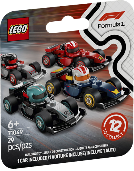 Изображение Конструктор с 6 лет 71049 Лего минифигурки формула 1 Лего к/у, 1 шт
