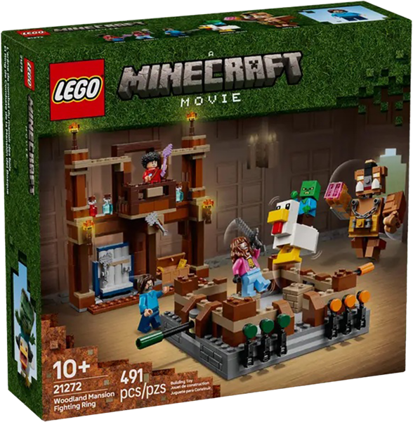 Изображение Конструктор с 10 лет 21272 Лего майнкрафт бойцовский ринг Лего к/у, 1 шт