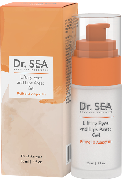 Изображение Гель для глаз и губ Доктор Си лифтинг ретинол коллаген Доктор Си Косметикс к/у, 30 мл