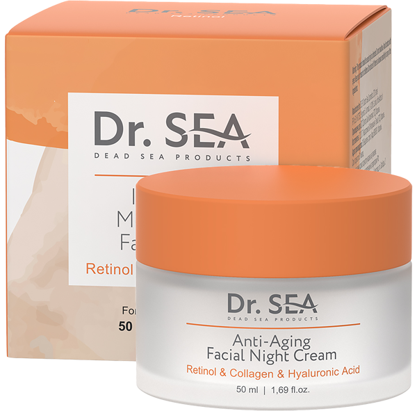 Изображение Крем для лица ночной Доктор Си ретинол коллаген Доктор Си Косметикс к/у, 50 мл