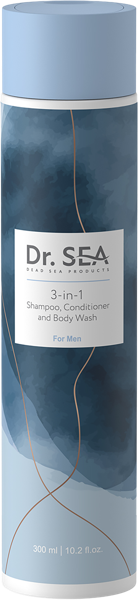 Изображение Гель для душа мужской 3в1 Доктор Си алоэ вера и минералы Доктор Си Косметикс п/у, 300 мл