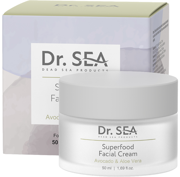 Изображение Крем для лица суперфуд Доктор Си авокадо и алое вера Доктор Си Косметикс к/у, 50 мл