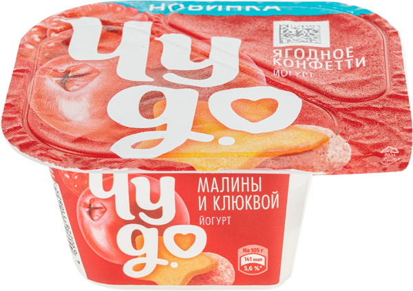 Изображение Йогурт 4% Чудо ягодное конфетти ВБД п/б, 105 г