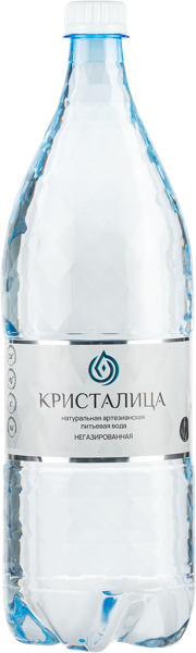 Изображение Вода негаз рН 7,9 Кристалица питьевая артезианская Кристалица п/б, 1,5 л