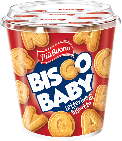 Изображение Печенье песочное Пъю буоно буквы Пъю Буоно п/б, 125 г