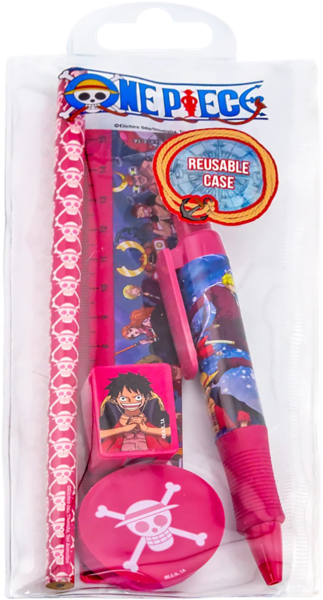 Изображение Набор канцелярский Ван Пис Вано 5 предметов Пирамид Интернешнл п/у, 1 шт