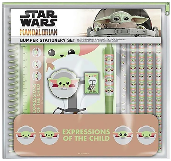 Изображение Набор канцелярский Звездные войны Мандалорец 11 предметов Пирамид Интернешнл м/у, 1 шт