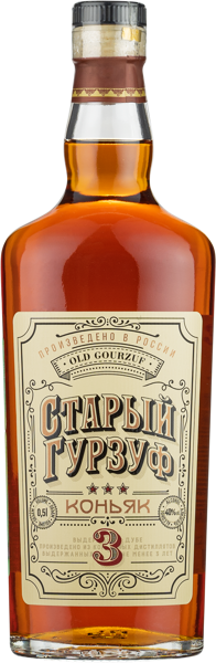 Изображение Коньяк 3 года 40% Старый Гурзуф 3 звезды Фотисаль с/б, 0,5 л