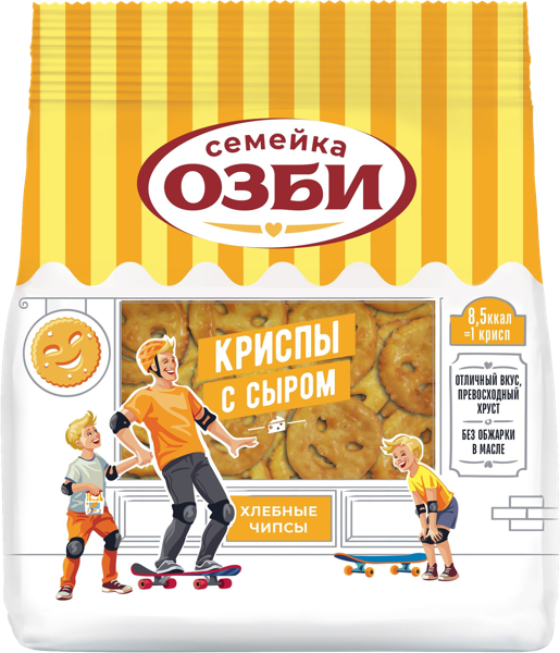 Изображение Криспы Озби с сыром ОЗБИ м/у, 100 г