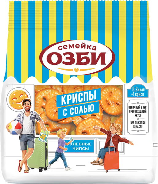 Изображение Криспы Озби с солью ОЗБИ м/у, 100 г