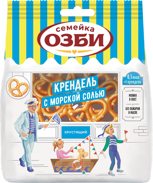 Изображение Крендельки Озби с солью ОЗБИ м/у, 130 г
