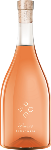Изображение Вино розовое сухое Саперави купаж ЗНМП Румянец Фанагория с/б, 0,75 л
