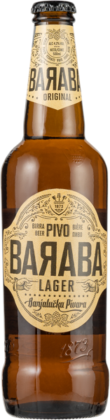 Изображение Пиво светлок Лагер 4,2% Бараба ориджинал Баньялучка Пивара с/б, 0,5 л